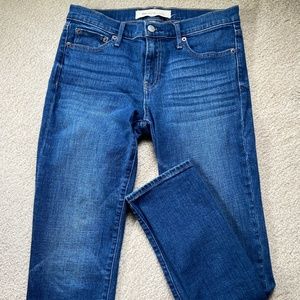 Gap 28 Petite Real Straight Jeans